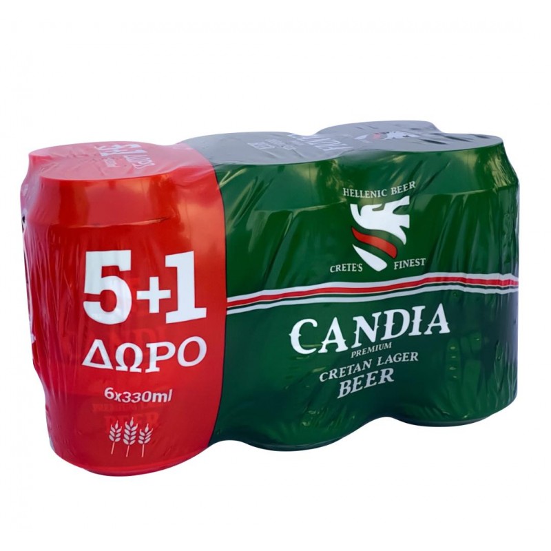 Μπίρα Candia the Cretan Beer 6Χ330ml