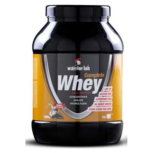 Πρωτεΐνη Ορού γάλακτος Complete Whey Cookies & Cream "Warrior Lab" 1000gr Πρωτεΐνη Ορού γάλακτος Complete Whey Cookies & Cream "Warrior Lab" 1000gr