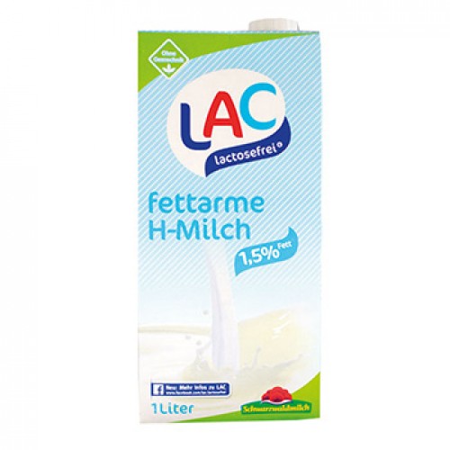 Βιολογικό Γάλα μακράς διάρκειας χωρίς λακτόζη 1,5% "Schwarz" 1Lt