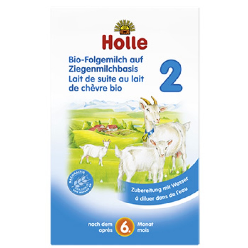 Βιολογική παιδική τροφή από Κατσικίσιο γάλα (από 6 μηνών) "Holle" 400gr