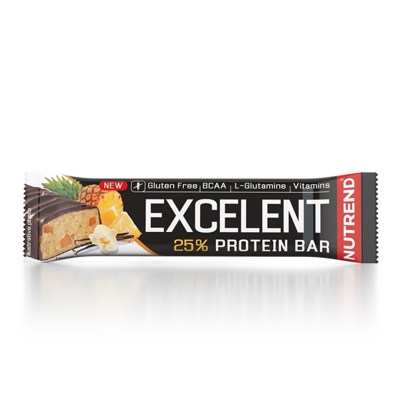 Μπάρα πρωτεϊνης Excellent Βανίλια & Ανανάς  "Nutrend" 85gr