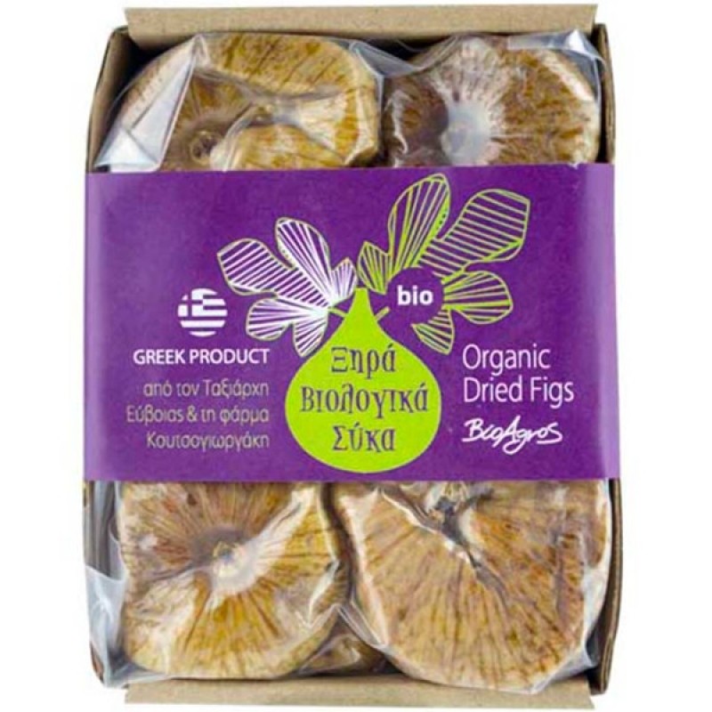Βιολογικά Σύκα Εύβοιας αποξηραμένα 250gr