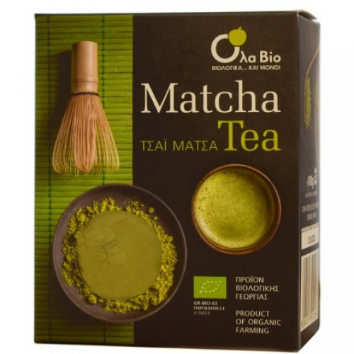 Βιολογικό Ιαπωνικό Τσάι Μάτσα (Matcha Tea) "Όλα Bio" 100gr
