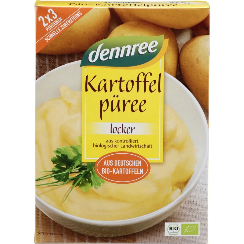 Βιολογικός Πουρές πατάτας σε φακελάκια 2χ80gr