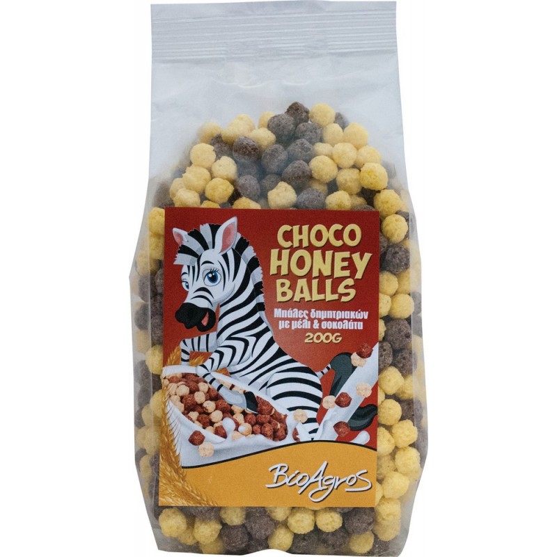 Βιολογικά Δημητριακά Choco Honey 200gr