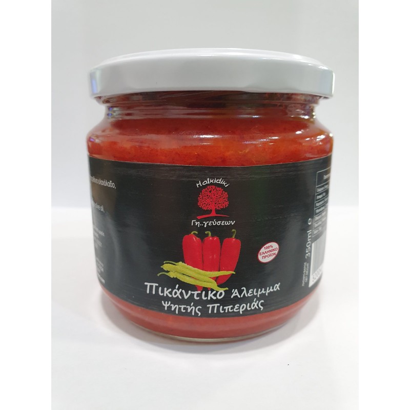 Πικάντικο Άλειμμα ψητής πιπεριάς ''Γη γεύσεων" 370gr