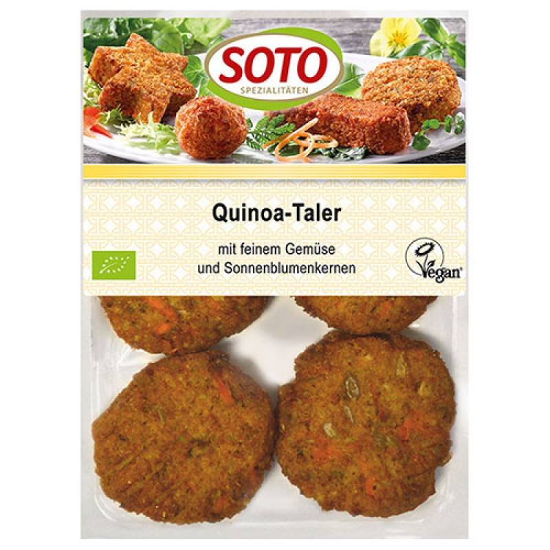 Vegan mini Burger με Κινόα "SOTO" 195gr Vegan mini Burger με Κινόα "SOTO" 195gr