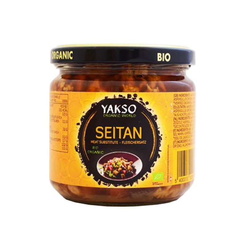 Βιολογικό Σεϊτάν σε βάζο "YAKSO" 330ml