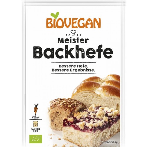 Βιολογική Μαγιά σε σκόνη χωρίς γλουτένη "Biovegan" 7gr
