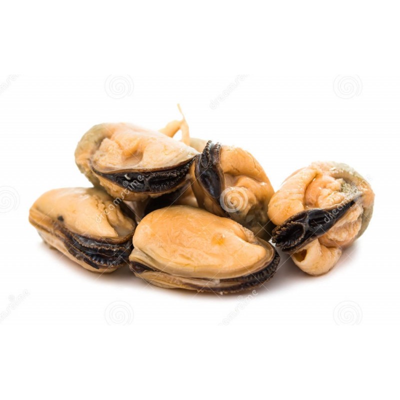 Μύδια φρέσκα χωρίς κέλυφος Μακρύγιαλου "Ιππόκαμπος" Συσ/να 500gr