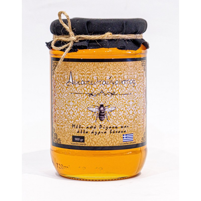 Μέλι από Ρίγανη και άγρια βότανα "Δεκαπενταύγουστος" 1kg