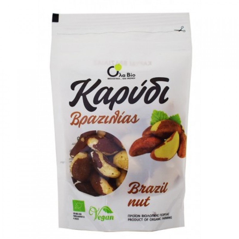 Βιολογικό Καρύδι Βραζιλίας "Όλα Bio" 100gr