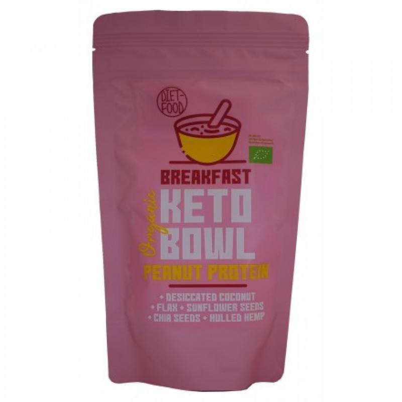 Βιολογικό πρωινό ΚΕΤΟ με πρωτεϊνη Φυστικιού "Diet Food" 200gr