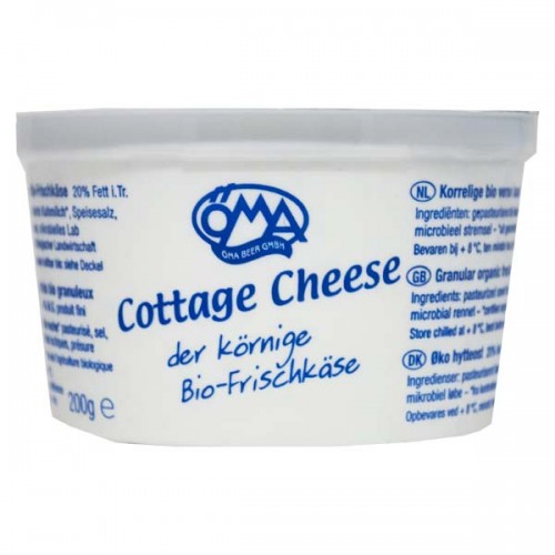 Βιολογικό Τυρί Cottage Cheese "OMA" 200gr