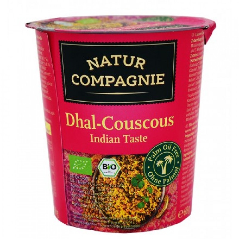 Βιολογικό έτοιμο γεύμα Ινδικό κους κους"Όλα Bio" 68gr