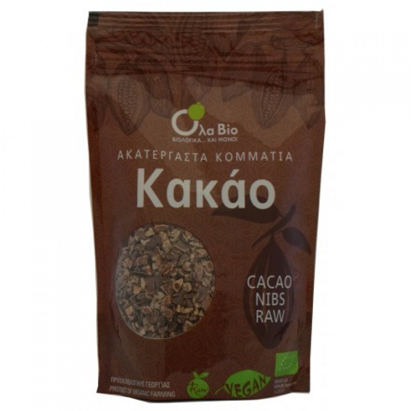 Βιολογικό Κακάο κομματάκια Nibs Ola bio 100gr Βιολογικό Κακάο κομματάκια Nibs Ola bio 100gr