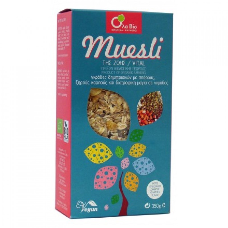 Βιολογικό Μούσλι της Ζωής "Όλα Bio" 350gr