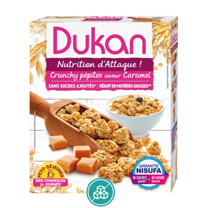 Δημητριακά βρώμης με καραμέλα DUKAN 350gr