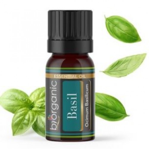 Βιολογικό Αιθέριο έλαιο Βασιλικός/ Organic Basil essential oil 10ml