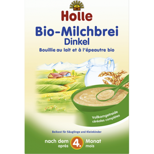 Βιολογική βρεφική κρέμα ντίνκελ από 4 μηνών "Holle" 250gr