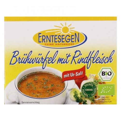 Βιολογικοί Κύβοι Βοδινού "Erntesegen" 72gr