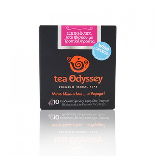 Τσάι Ιβίσκου με τροπικά φρούτα ΣΕΙΡΗΝΕΣ "Tea Odyssey" 30gr