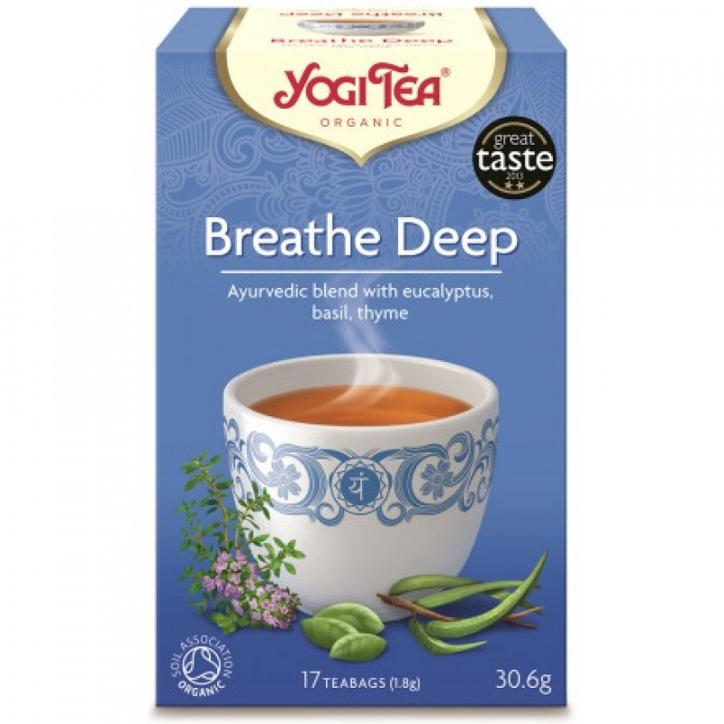 Βιολογικό Τσάι Deep Breath "Yogi 30gr Βιολογικό Τσάι Deep Breath "Yogi 30gr
