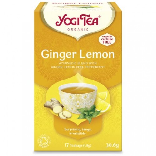 Βιολογικό Τσάι Ginger Lemon "Yogi" 30gr