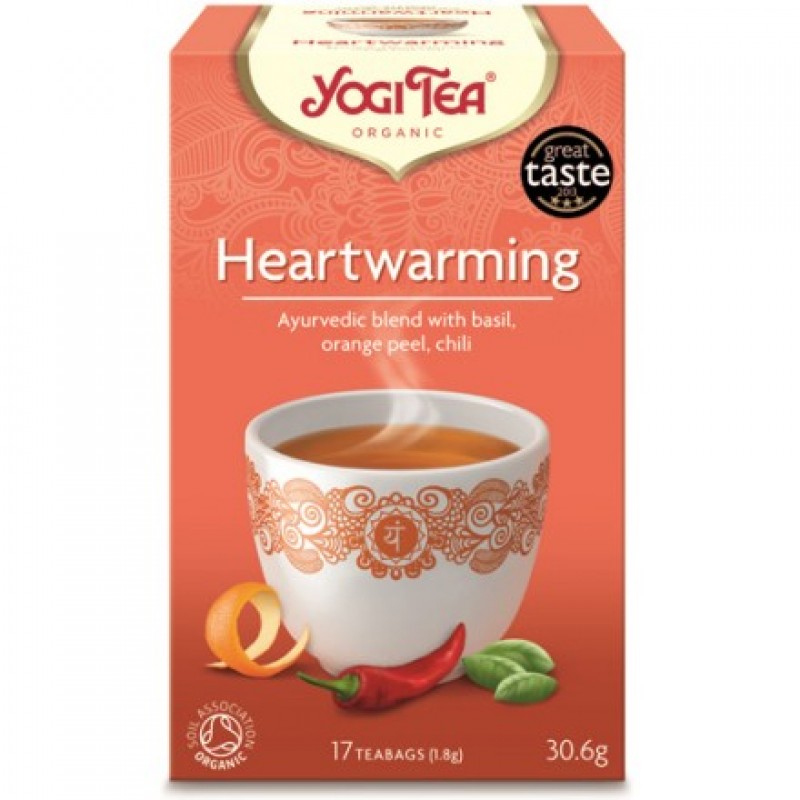 Βιολογικό Τσάι Heart Warming "Yogi" 30gr Βιολογικό Τσάι Heart Warming "Yogi" 30gr