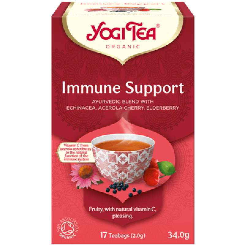 Βιολογικό Τσάι Immune support "Yogi" 34gr Βιολογικό Τσάι Immune support "Yogi" 34gr