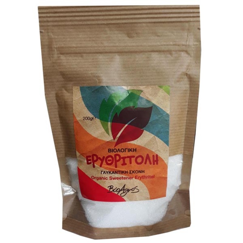 Βιολογική ερυθριτόλη "ΒιοΑγρός" 200gr
