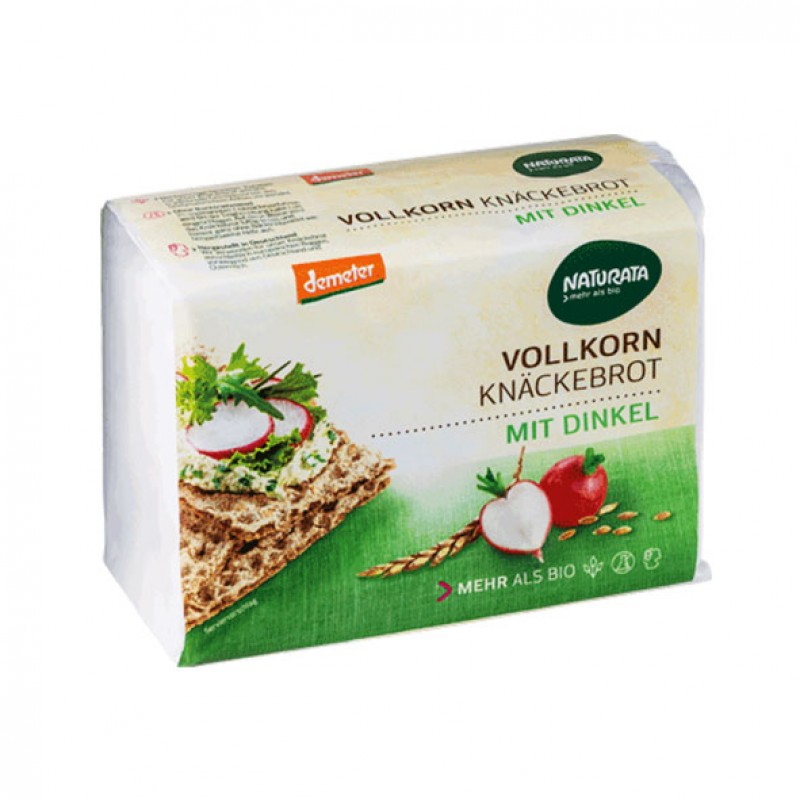 Βιολογικές γαλέτες με ντίνκελ ολικής "Naturata" 250gr Βιολογικές γαλέτες με ντίνκελ ολικής "Naturata" 250gr