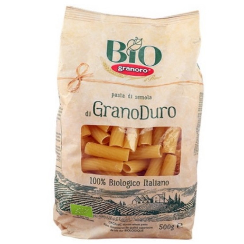 Βιολογικά Ριγκατόνε "Granoro" 500gr