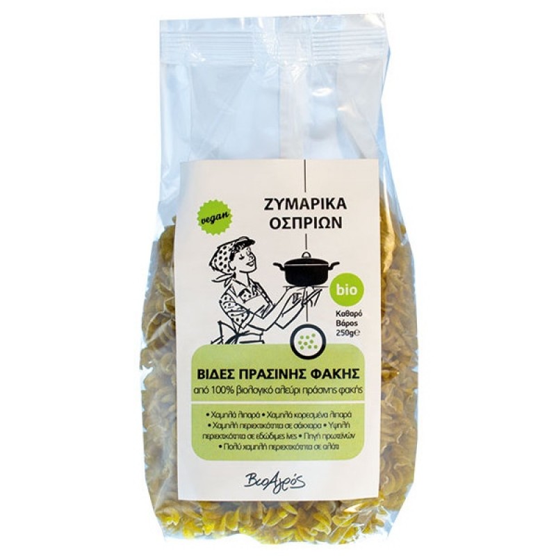 Βιολογικές Βίδες πράσινης φακής "ΒιοΑγρός" 250gr