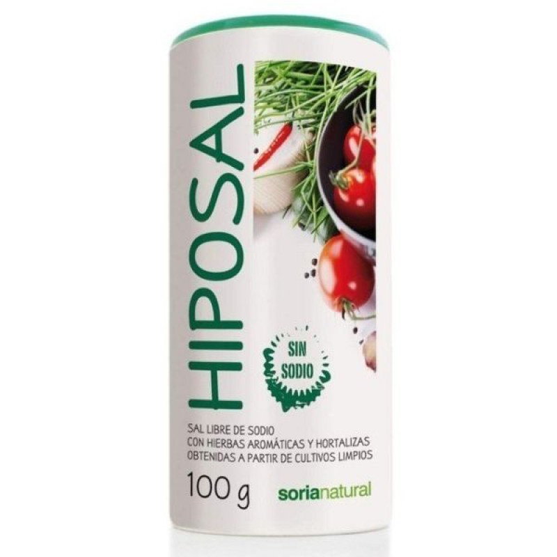 Βιολογικό υποκατάστατο άλατος χωρίς νάτριο "Hiposal" 100gr