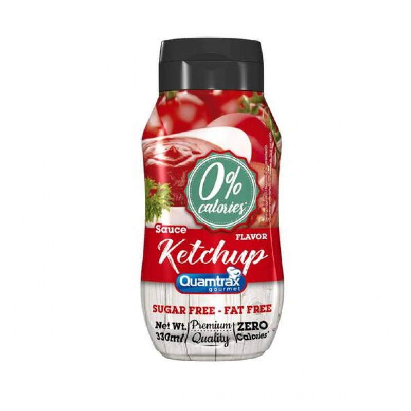 Κετσαπ Sause χωρίς ζάχαρη-low carb "Quamtrax" 330ml