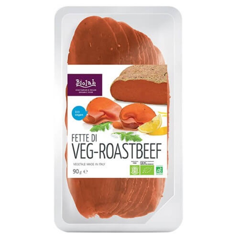 Βιολογικό VEGAN σαλάμι σε φέτες "Biolab" 90gr