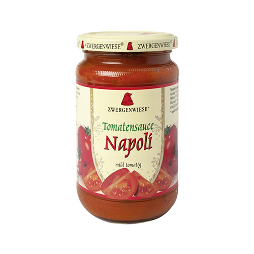 Βιολογική σάλτσα ντομάτας Napoli "Zwergenwiese" 350gr