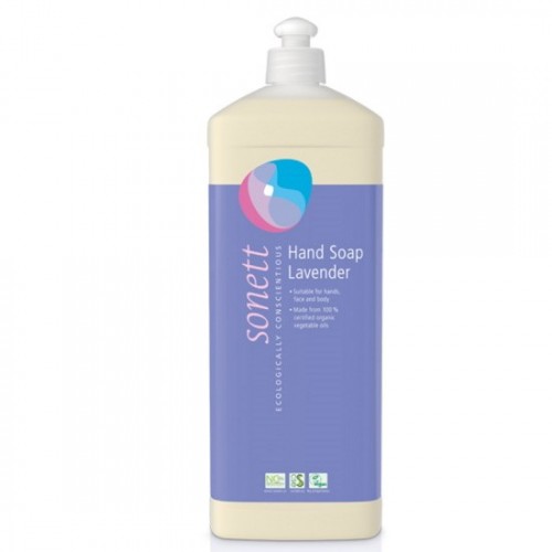 Βιολογικό υγρό σαπούνι χεριών λεβάντα "Sonett" 1lt