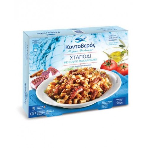 Χταπόδι με μακαρονάκι κοφτό "Κοντοβερός" 300gr