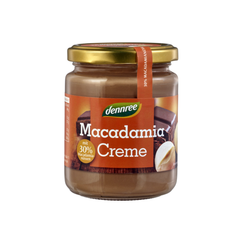 Βιολογικό επάλειμμα Μακαντάμια "Dennree" 250gr