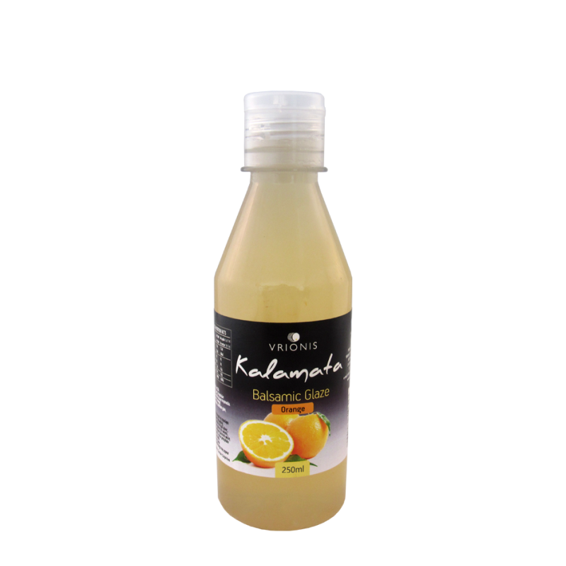 Βαλσάμικο κρέμα πορτοκάλι χωρίς ζάχαρη "Βρυώνης" 250ml