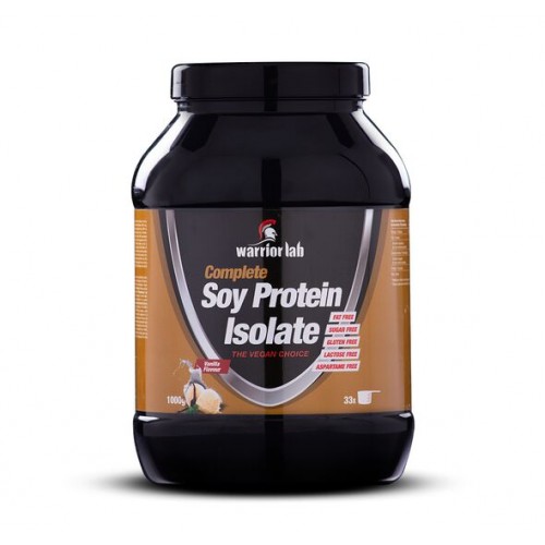 Πρωτεϊνη Σόγιας με γεύση βανίλια Isolate Warriorab 1000gr Πρωτεϊνη Σόγιας με γεύση βανίλια Isolate Warriorab 1000gr