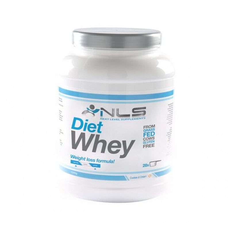 Πρωτεϊνη διαίτης (Diet whey) με γεύση κρέμα & μπισκότο "NLS" 1000gr