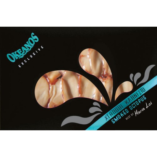 Χταπόδι φιλέτο καπνιστό "Okeanos" 100gr