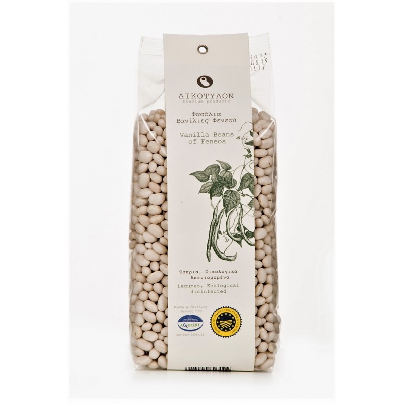 Φασόλια βανίλιες Φενεου Κορινθίας "Δικοτυλον" 500gr