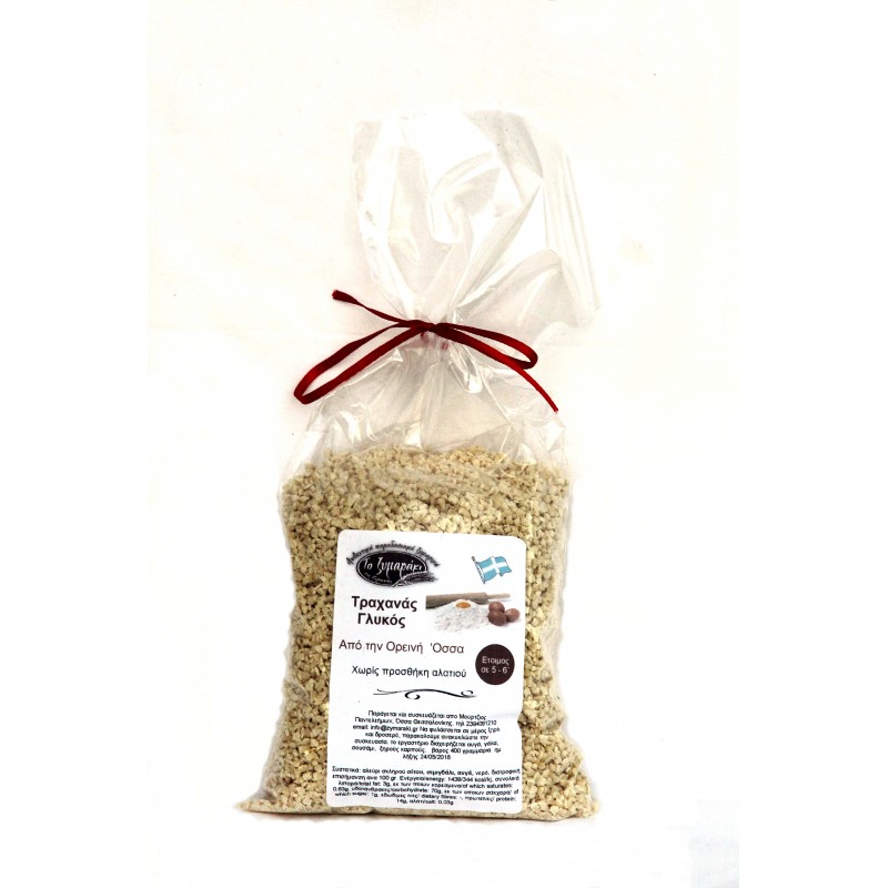 Τραχανάς Γλυκός ''Το ζυμαράκι'' 400gr