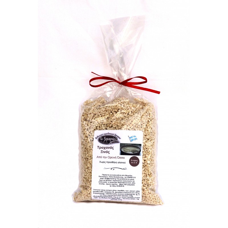 Τραχανάς Ξινός ''Το ζυμαράκι'' 400gr