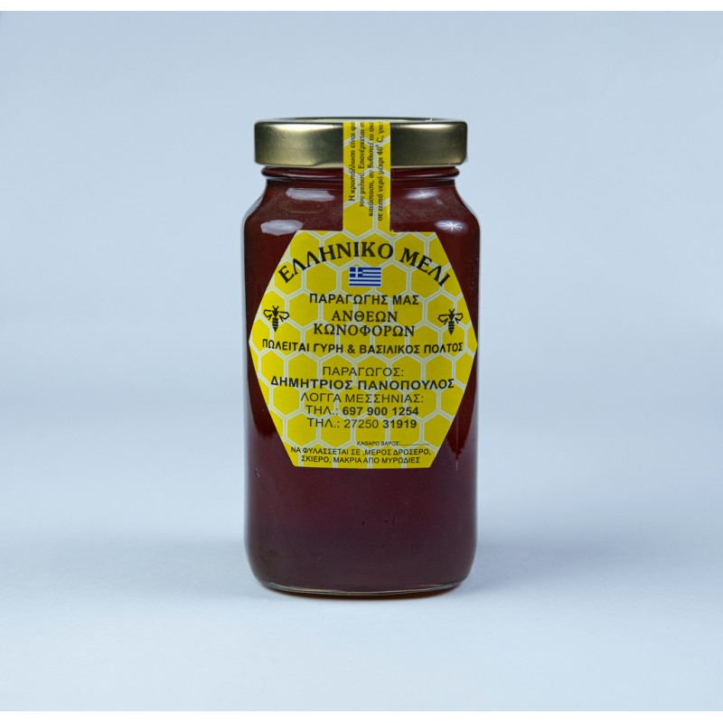 Μέλι από Βότανα & Αγριολούλουδα (Ταϋγέτου) 1kg