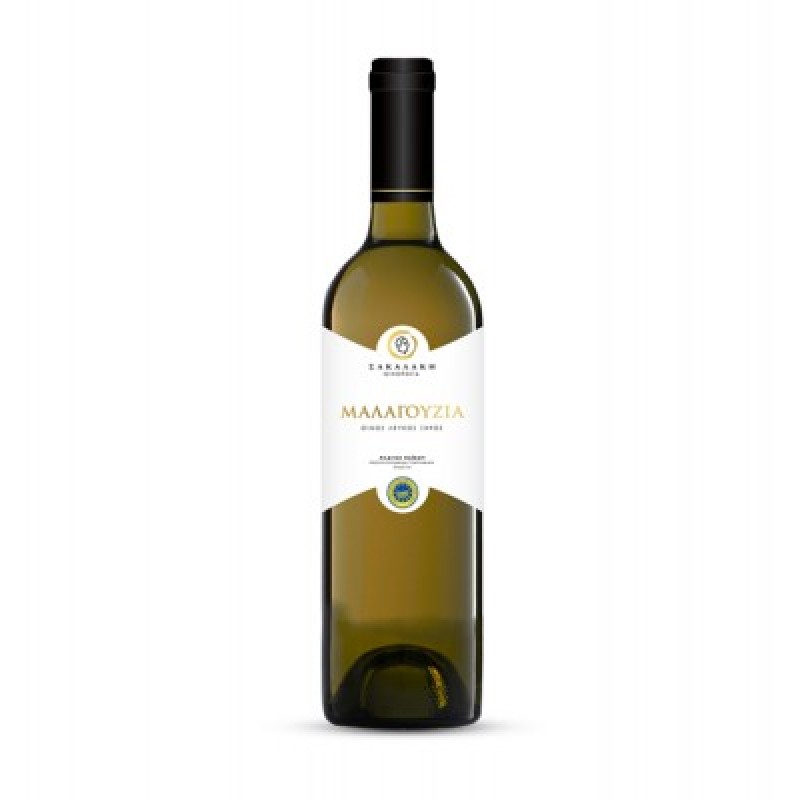 Μαλαγουζιά Λευκός Ξηρός "Σακαλάκη" 750ml